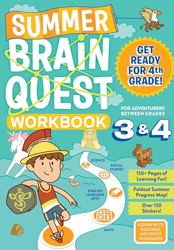 Summer Brain Quest Get Ready for 4th Grade: 1